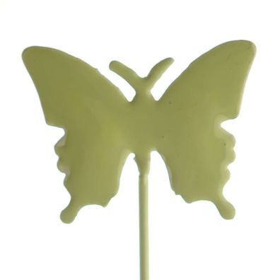 Kaemingk Pflanzenstecker Schmetterling Gelb 30 cm - Metall