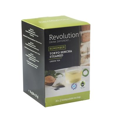 308,57 EUR/ kg - Revolution Tee 20ct - Tokyo Sencha Steamed - Fairtrade