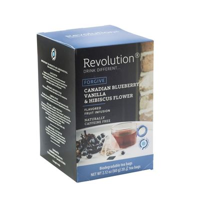 180,00 EUR/ kg - Revolution Tee 20ct - Canadian Blueberry, Vanilla & Hibiskus