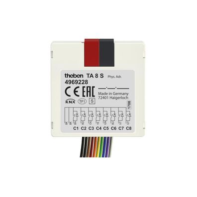 Theben TA 8 S KNX Tasterschnittstelle, 8-fach (4969228)