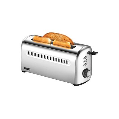 Unold 38366 4er Retro Toaster, 1250-1500W, Auftauen, Aufwärmen, 7 Röstgrad...