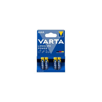 VARTA 4903 Longlife Power Micro AAA Blister 4 Stück