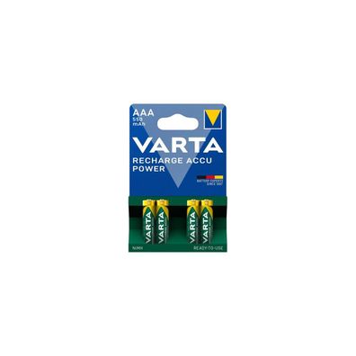 VARTA 56743 Accu Power Micro AAA 550mAh Blister 4 Stück
