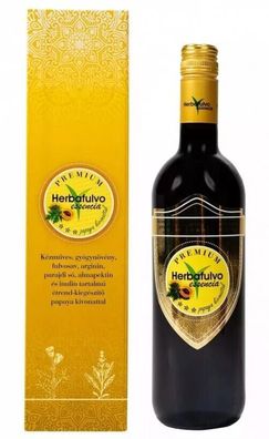 750ml Herbafulvo Kräuteressenz Premium Papaya Immunstimulierendes Vital Drink