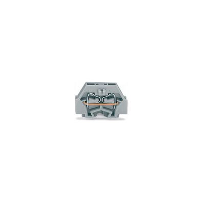 WAGO 260-301 2-Leiter-Klemme, 1,5 mm², grau (50 Stk)