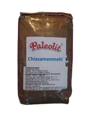 500g Chiasamenmehl Chia Chiasamen Mehl Pulver Teilentölt Feingemahlen Glutenfrei