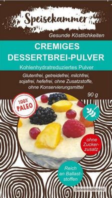 2 x 90g Grieß Grießbrei Brei Glutenfrei Milchfrei Sojafrei Vegan Paleo Maisfrei