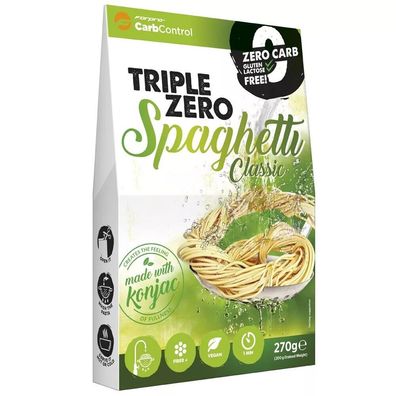 Triple Zero Konjak Nudeln Spaghetti Pasta Glutenfrei Paleo Keto