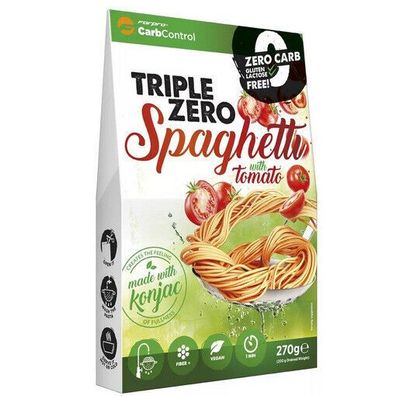 Triple Zero Konjak Nudeln Spaghetti mit Tomaten Pasta Glutenfrei Paleo Keto