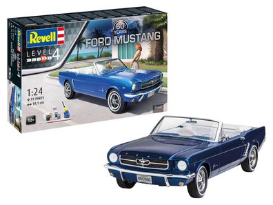 Revell Ford Mustang 60 Jahre Mustang Geschenkset in 1:24 Revell 05647 Bausatz