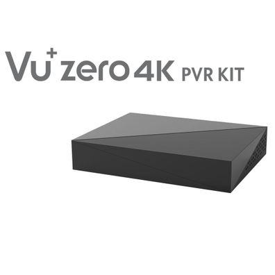 VU+ 620460 Zero 4K PVR Kit für Festplatten, 6,35 cm (2,5 Zoll), schwarz