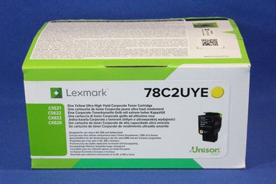 Lexmark 78C2UYE Toner Yellow -A