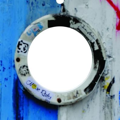 SKIVA Frontscheibe passend für IKEA® KALLAX Bullauge blau 0092 - Kopie - Kopie