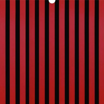 SKIVA Frontscheibe passend für IKEA® KALLAX Holz rot schwarz 0076