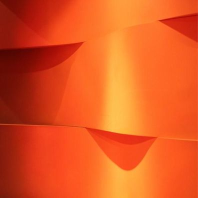 SKIVA Rückwand passend für IKEA® KALLAX orangenes Design 0190