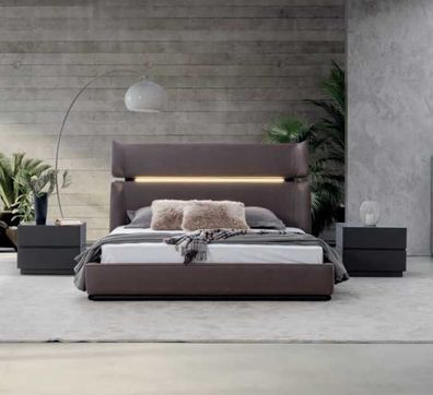 Luxus Schlafzimmer set Bett mit 2? Nachttische Modernen Designen Set