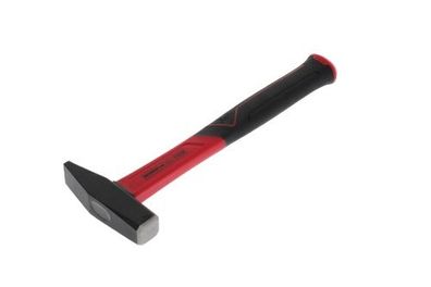 GEDORE red Schlosserhammer mit Fiberglasstiel, 500 g Kopfgewicht, Hammer mit Fibergla