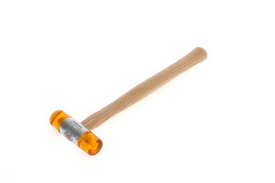 GEDORE Plastikhammer, Ø 27 mm, Auswechselbare Köpfe aus Cellulose-Acetat, Robuster St