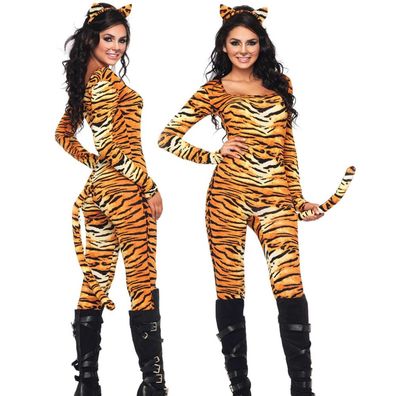 Wild Tigress Kostüm - Größe: M/ L