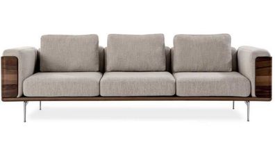 Sofa Für Wohnzimmer Luxus Modernen Designen mit Armlehnen Dreisitzer Design