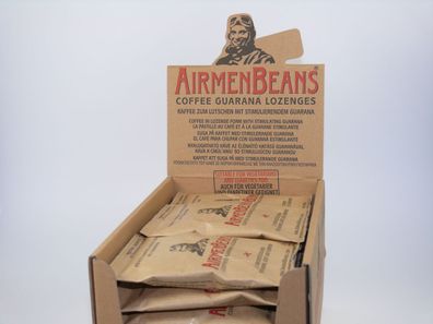 114,09 EUR/ kg - 24 Pckg. AirmenBeans - Kaffee-Guarana-Pastillen