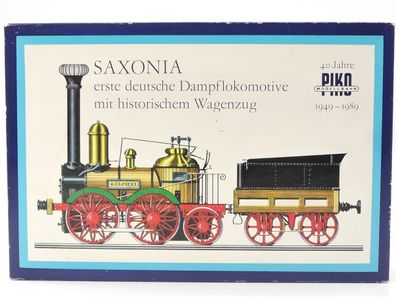 Piko H0 58105 Dampflok Zugset 5-tlg. Saxonia "40 Jahre Piko"