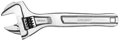 GEDORE Einmaulschlüssel verstellbar, Spannweite 36 mm (1.7/16 Zoll), Einstellskala, p