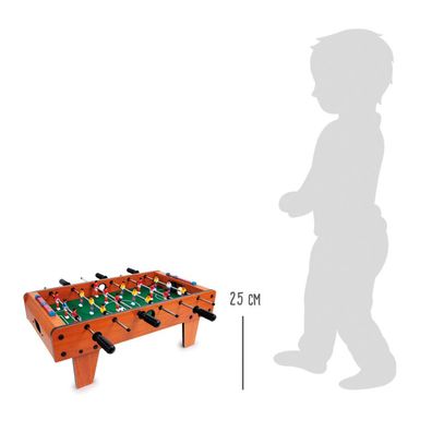 Small Foot 6702 Tischfußball aus Holz, Kicker-Tisch