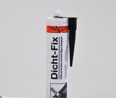 22,26€/ L) KIMTEC® Dicht-Fix schwarz 310ml Fugendicht Dach-Dicht Kautschuk