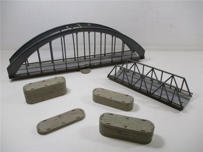Fertigmodell H0 Konvolut Brücken und Pfeiler