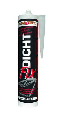 22,26€/ L) KIMTEC® Dicht-Fix transparent 310ml Fugendicht Dach-Dicht Kautschuk