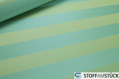Stoff Polyester Taft Blockstreifen grasgrün grün breit JAB Anstoetz 9-7688-032