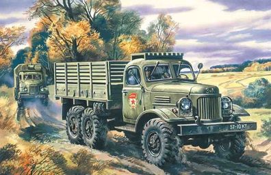 ICM 1:72 72541 Russischer Militär LKW ZiL-157