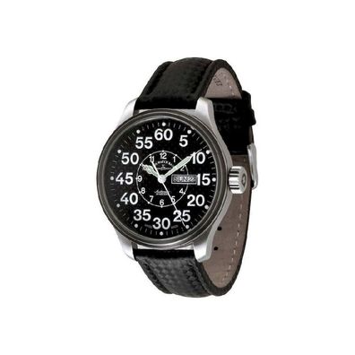 Zeno-Watch - Armbanduhr - Herren - Oversized Pilot Carbon Observer- 8554DDOB-s1
