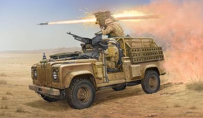 Hobby Boss 1:35 82447 Land Rover WMIK w/MILAN ATGM