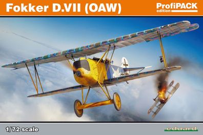 Eduard Plastic Kits 1:72 70131 Fokker D. VII (OAW), Profipack