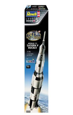Revell 1:96 3704 Apollo 11 Saturn V Rocket