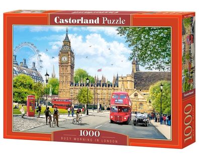 Castorland C-104963-2 Busy Morning in London Puzzle 1000 Teile - NEU