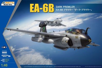 Kinetic 1:48 KI-K48075 EA-6B DARK Prowler