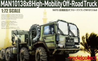 Modelcollect 1:72 UA72342 German MAN KAT1M1013 8 * 8 HIGH-Mobility off-road truck