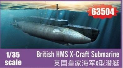 I LOVE KIT 1:35 63504 British HMS X-Craft Submarine