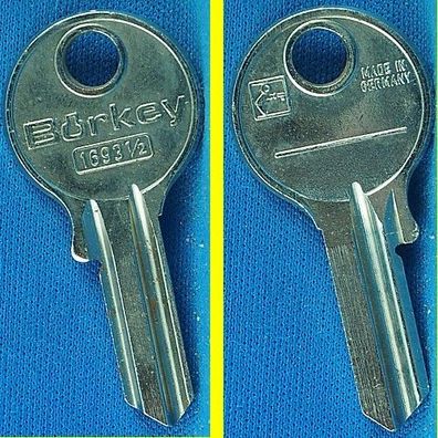 Schlüsselrohling Börkey 1693 1/2 für verschiedene Abus 84/40 Inox Vorhängeschlösser