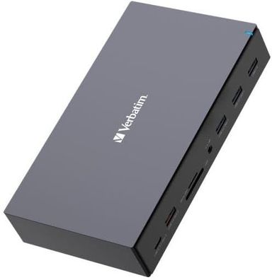 Verbatim USB-C Pro Dockingstation CDS-17 mit HDMI/4K/ RJ45/ USB-A/ USB-C/ SD 32172