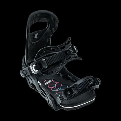 BENT METAL Snowboard Bindung BMX black - Größe US (EU): XS (35-39.5)
