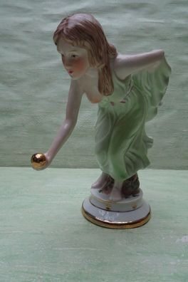 Figur Frau Akt Die Kugelspielerin Made in Germany nr 742 ca 19cm