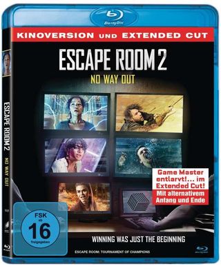 Escape Room 2: No Way Out (BR) E.C. * RESTP. Min: 96/ DD5.1/ WS Kinoversion und Exte