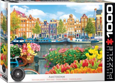 EuroGraphics 6000-5865 Amsterdam, Niederlande 1000 Teile Puzzle