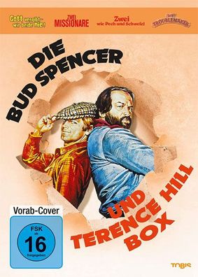 Bud Spencer und Terence Hill BOX (DVD) 4Disc - Leonine - (DVD Video / Komödie)