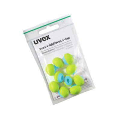 Uvex
Ersatzstöpsel für x-cap und x-fold 12 Miniboxen à 5 Paar