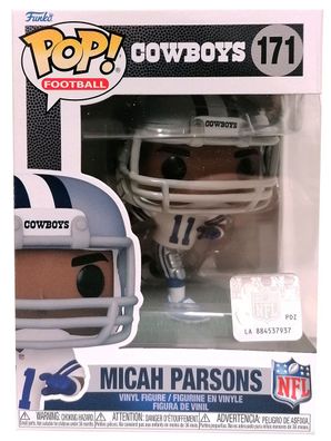 Funko POP! Football POP65686 NFL Cowboys Micah Parsons 171 Footballspieler Sport
